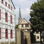Lattermanngasse mit Blick auf Marienkirche Foto Stadtverwaltung